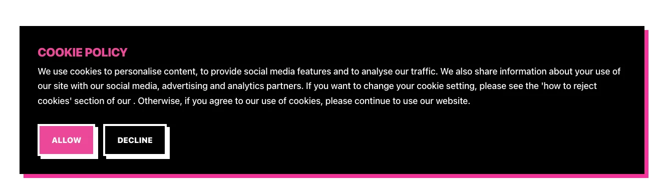 Tailwind Cookies Component
