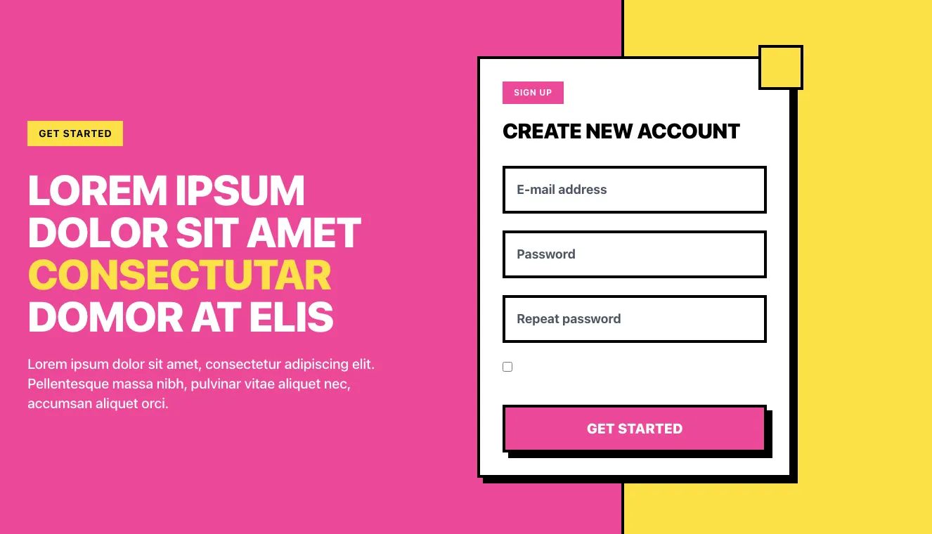Tailwind Sign in / Sign up Component