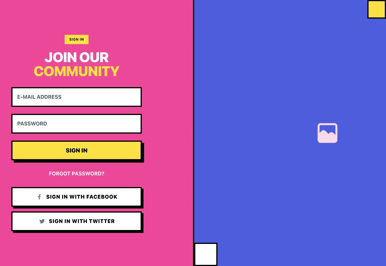 Sign in / Sign up component #10