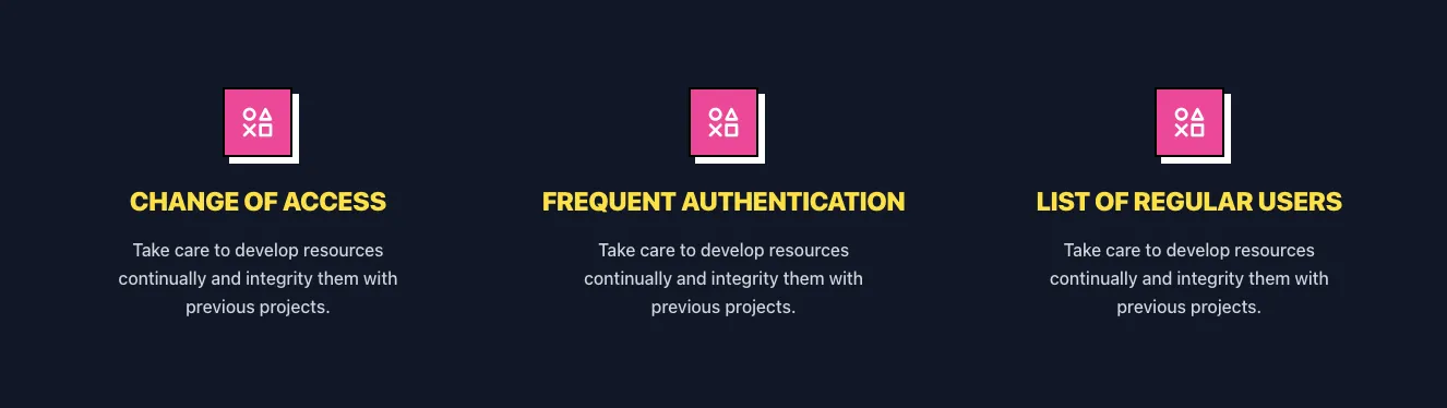 Dark features component #2