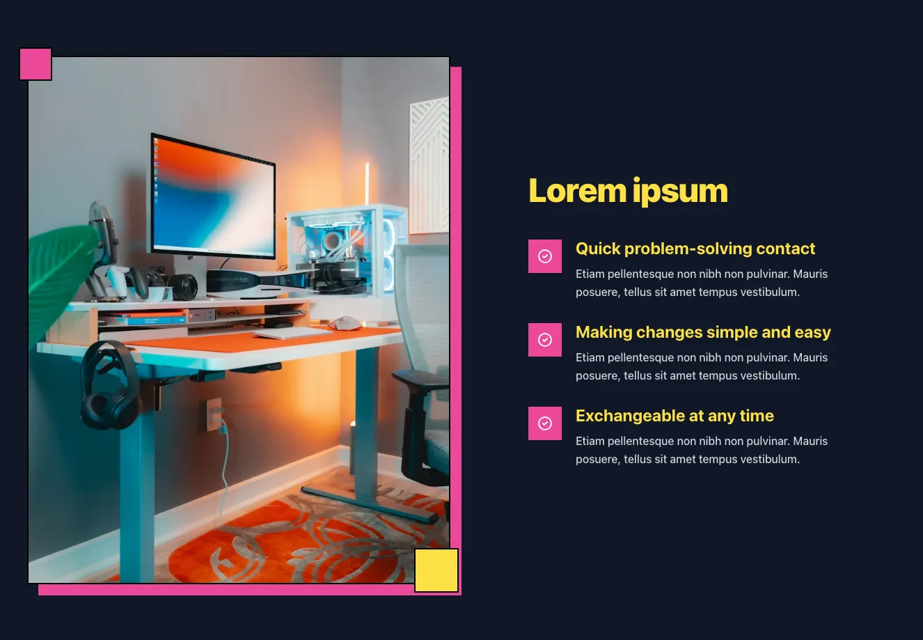 Dark features component #4