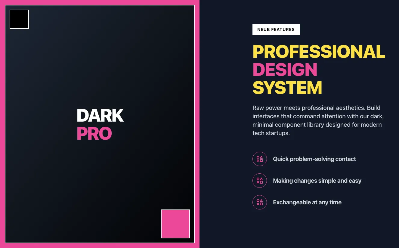 Dark features component #7