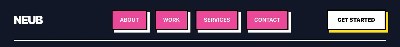 Dark navigations component #6