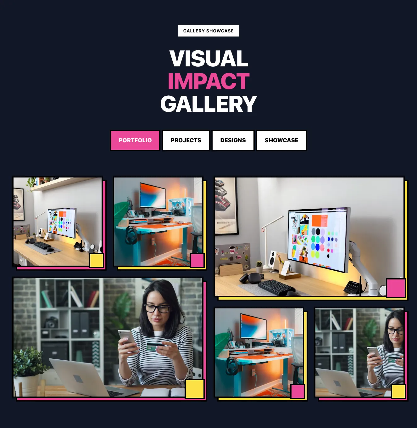 Dark portfolio component #5
