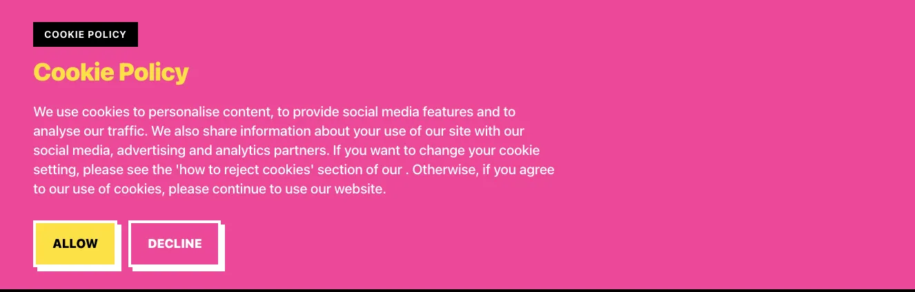 Cookies component #2