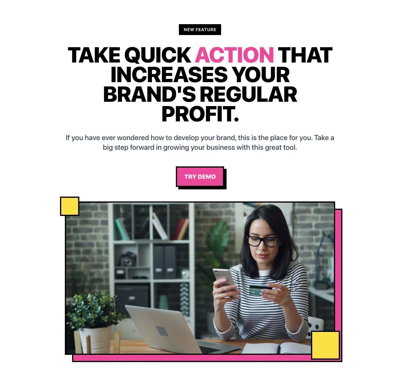 Call to action component #2