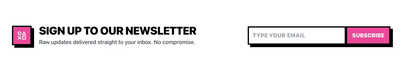 Newsletter component #2