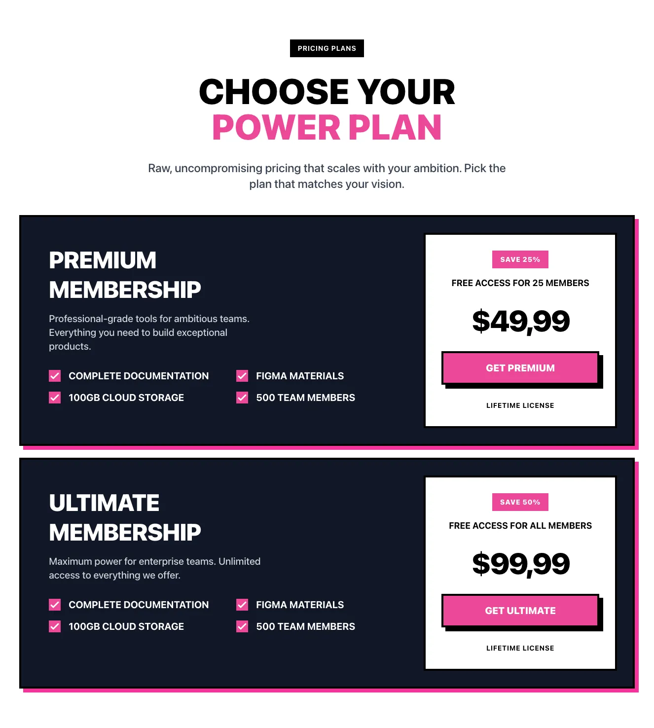 Pricing component #3