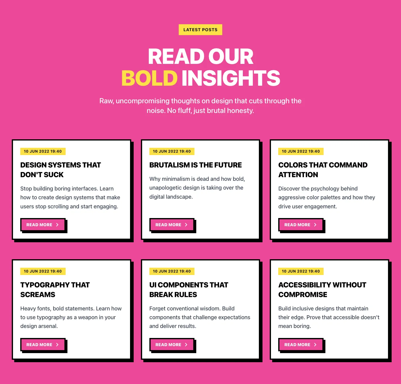 Blog component #3