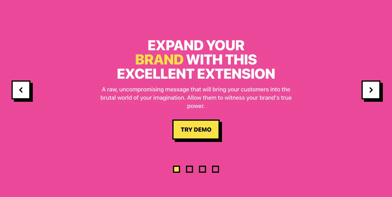 Pink cta component #6