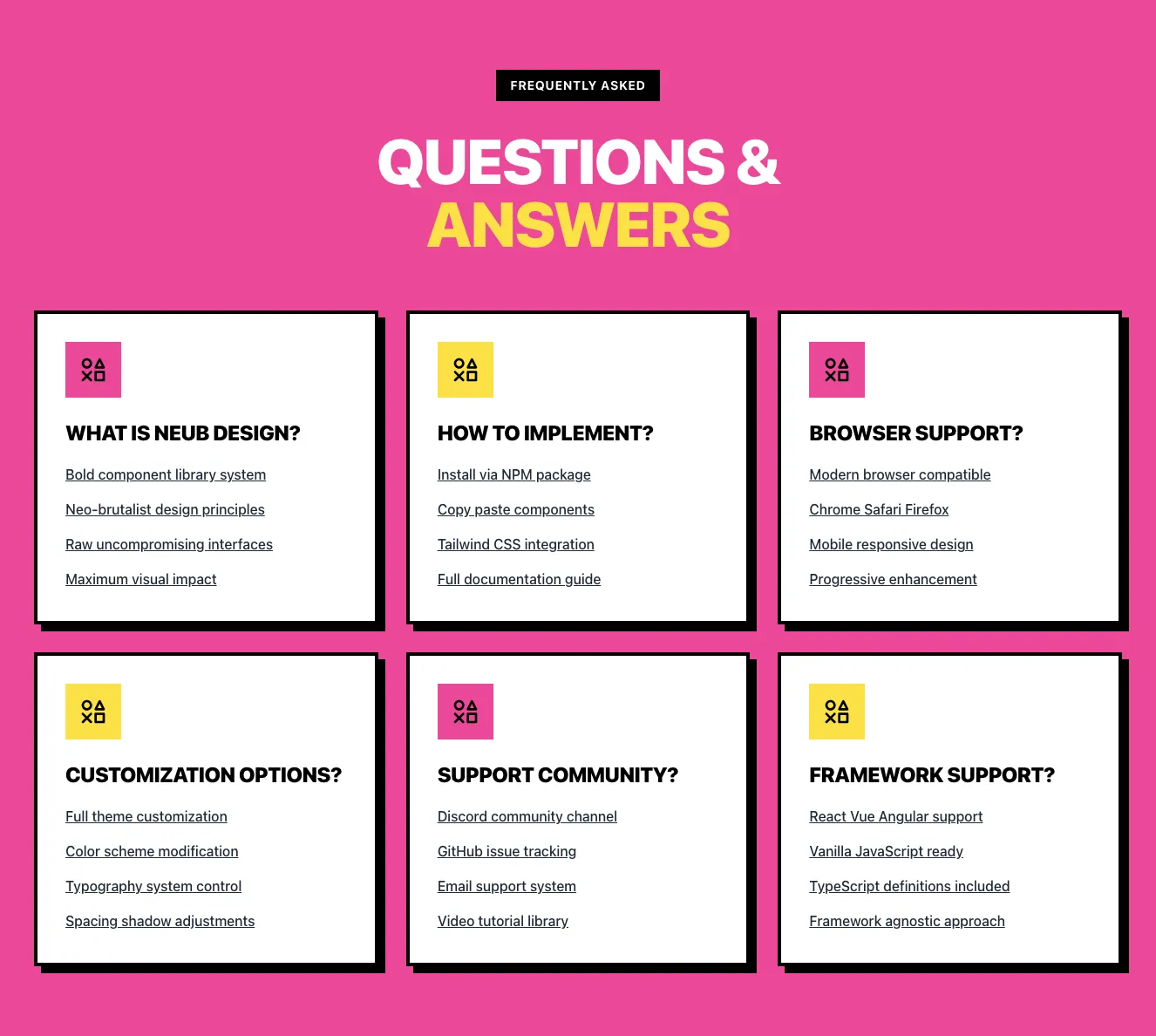 Pink faq component #2