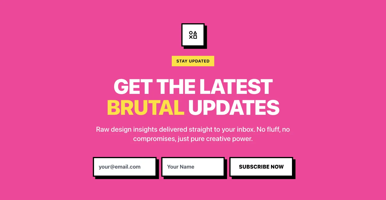 Newsletter component #7