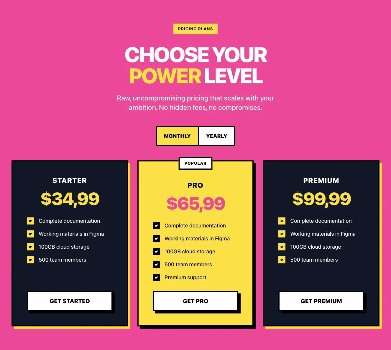 Tailwind Pricing Component