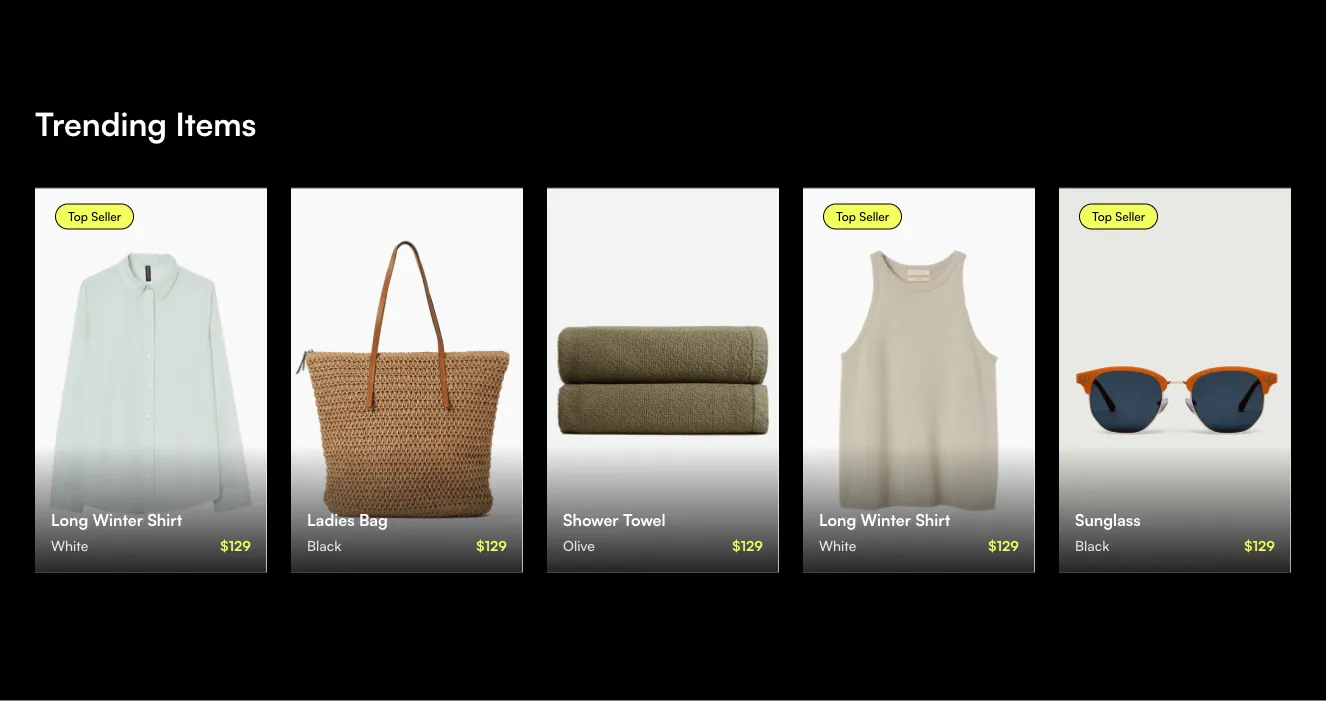 E-commerce (products) component #30