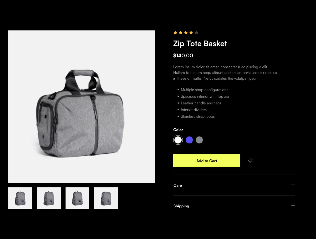 E-commerce (products) component #26