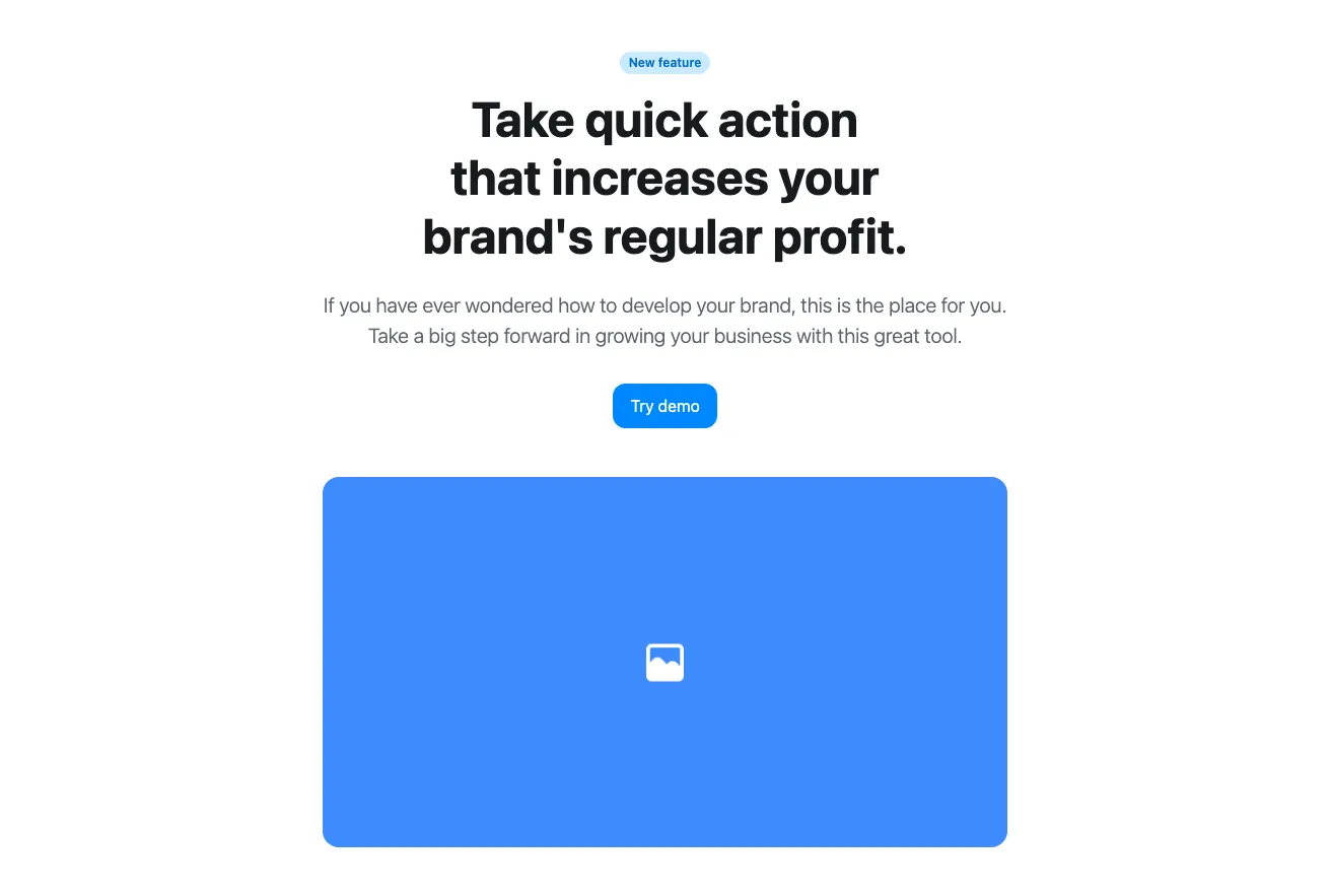 Call to action component #2