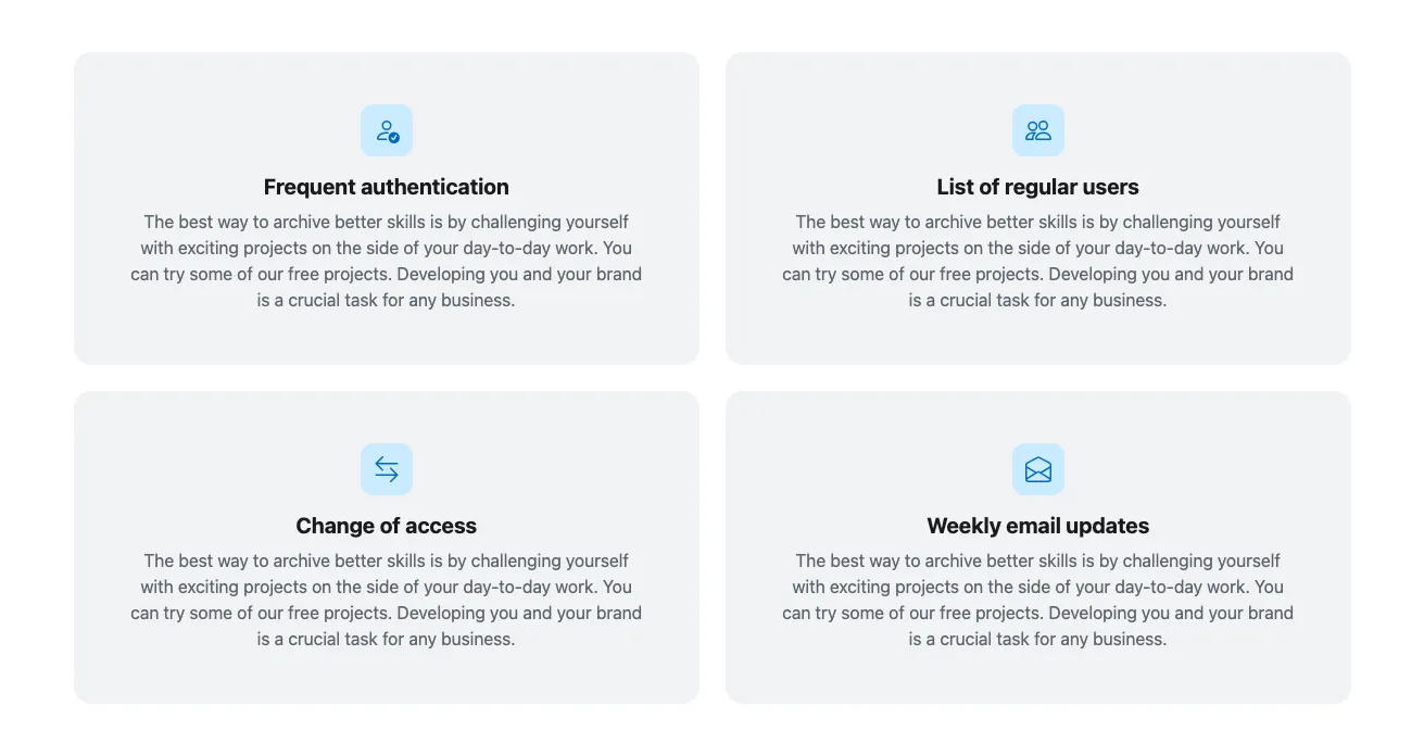 Features component #3