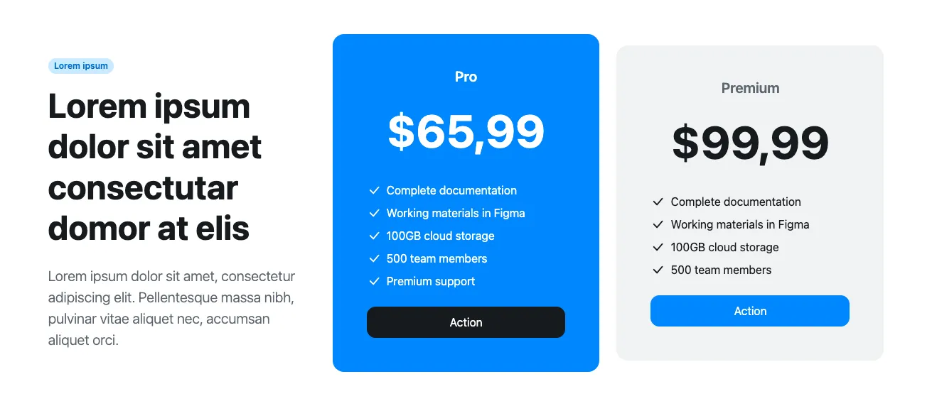 Pricing component #2