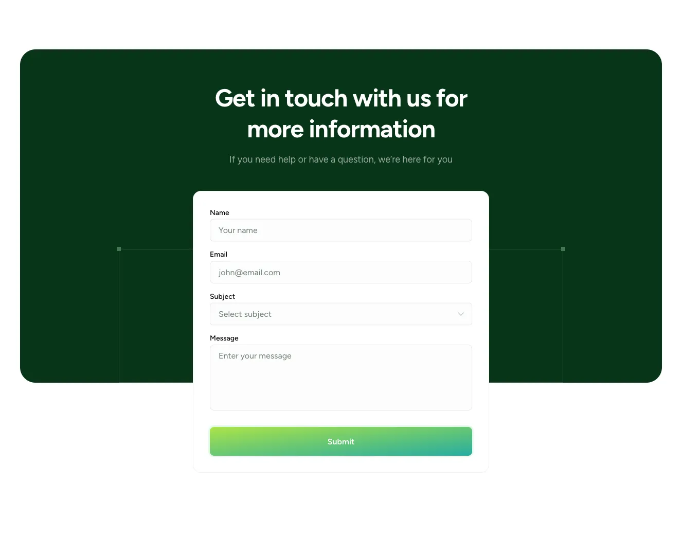 Contact component #23