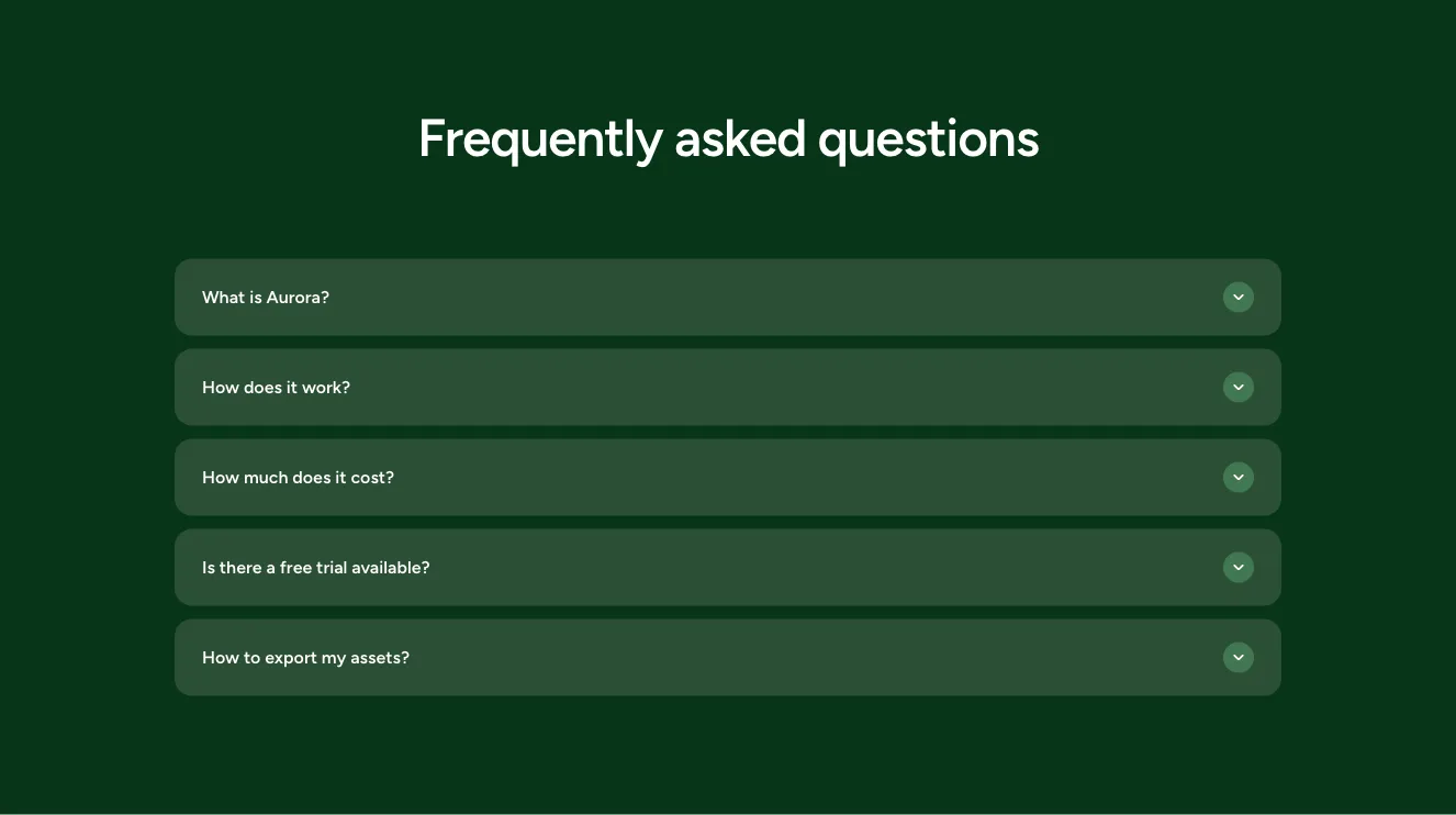 FAQ component #23