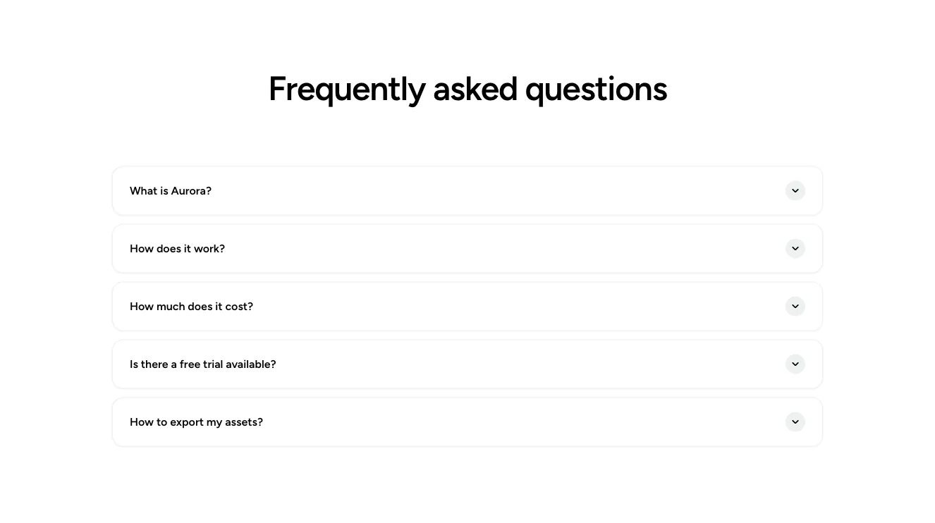 FAQ component #25