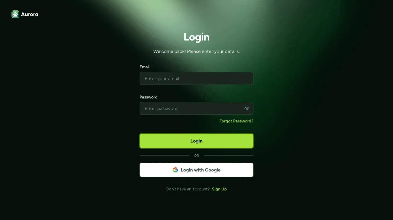 Sign in / Sign up component #50