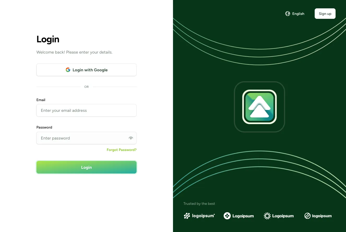 Sign in / Sign up component #35