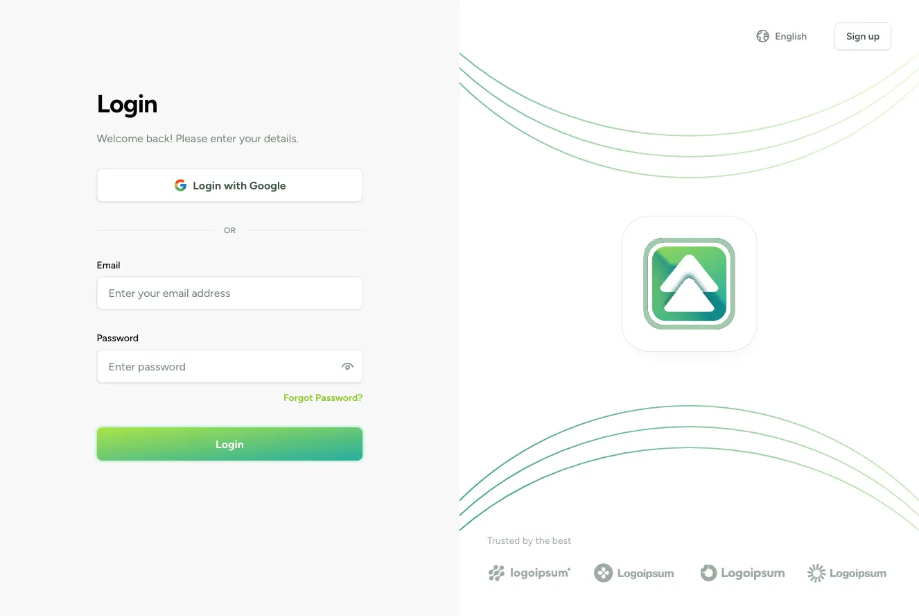 Sign in / Sign up component #31