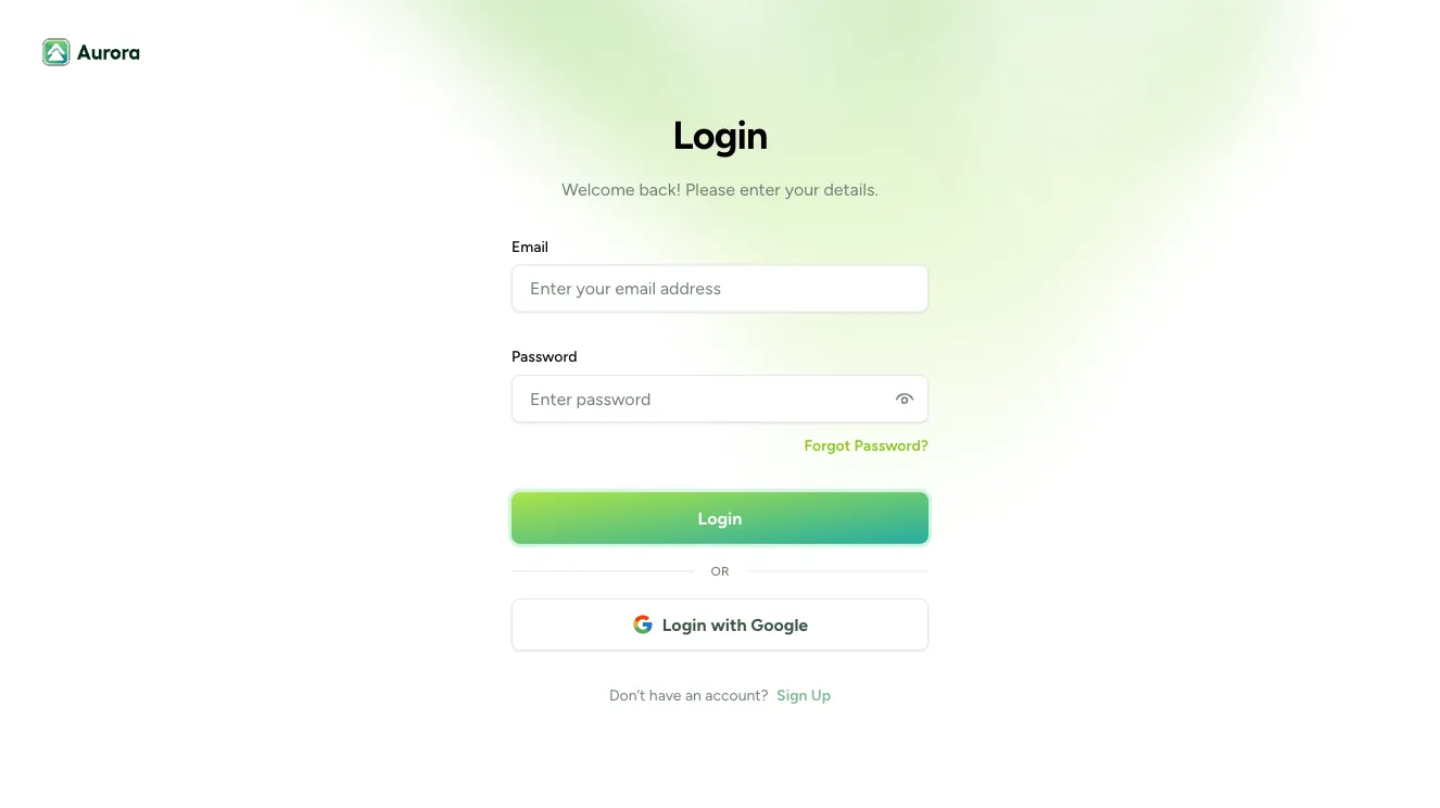 Sign in / Sign up component #49
