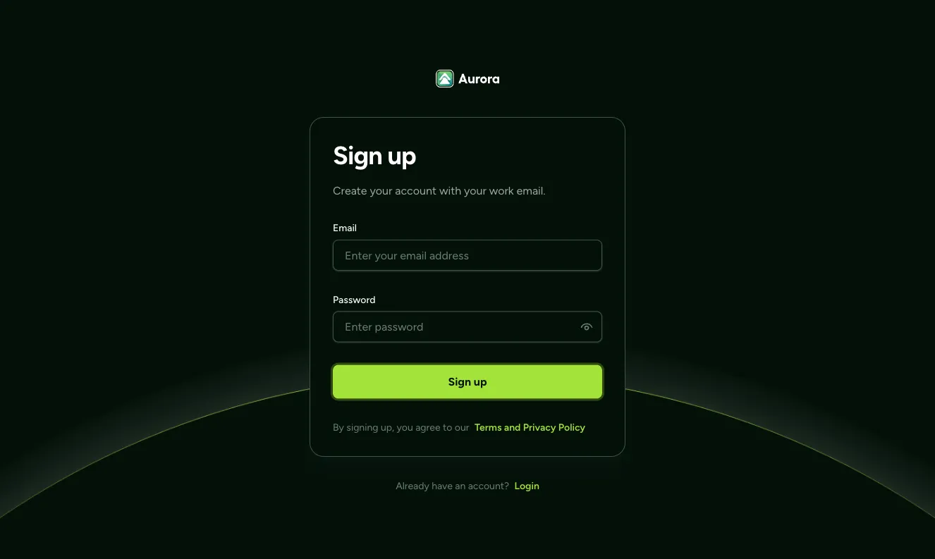 Sign in / Sign up component #27