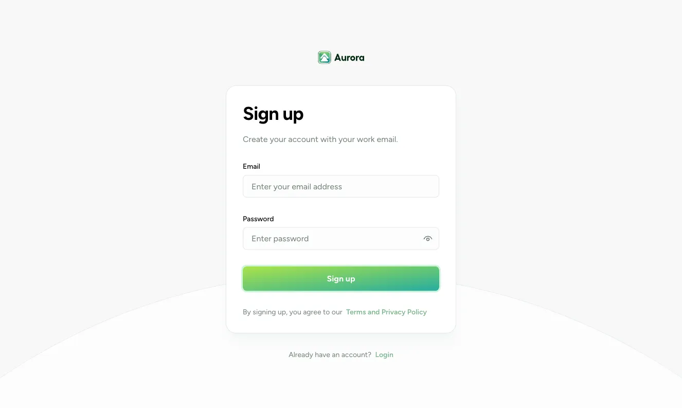 Sign in / Sign up component #29