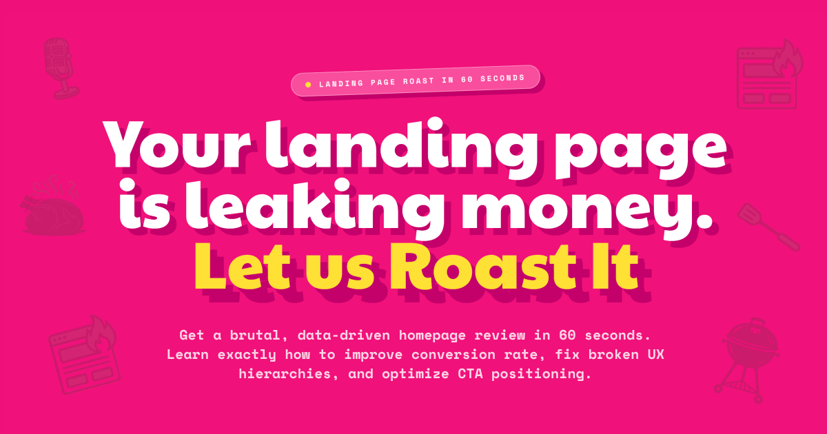 Landing Page Roast
