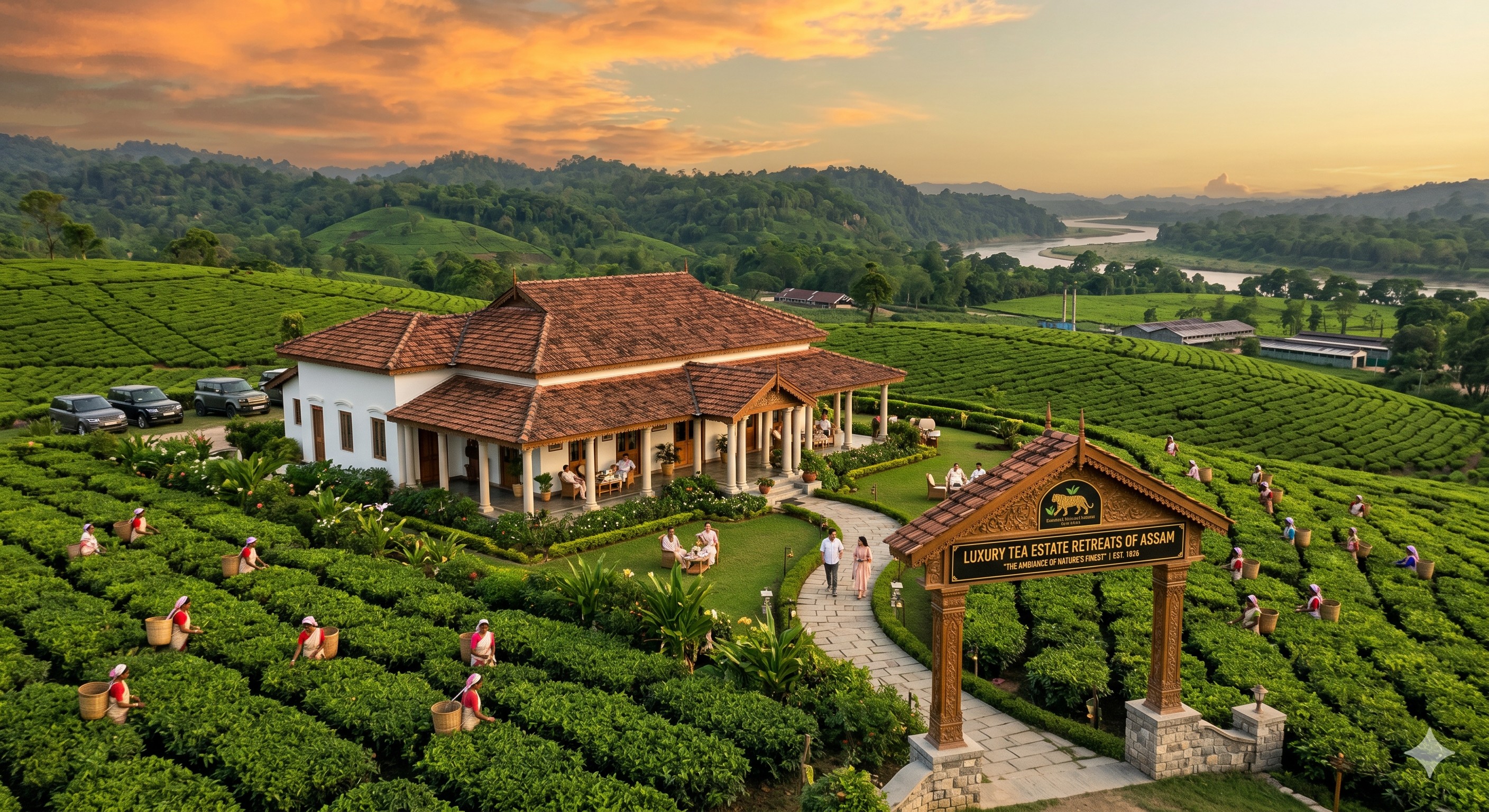 Curated Northeast India landscape 5