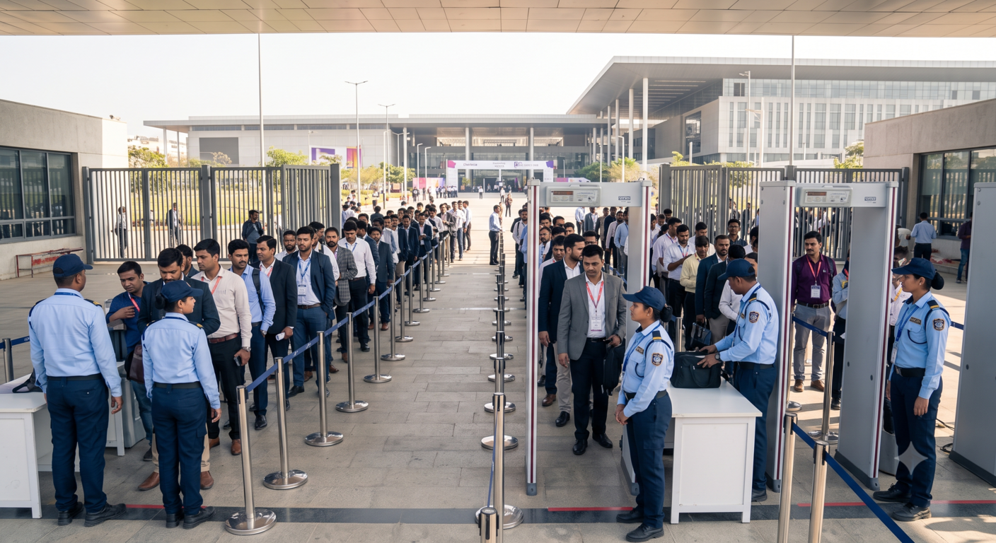 Efficient event arrival and access control checkpoint
