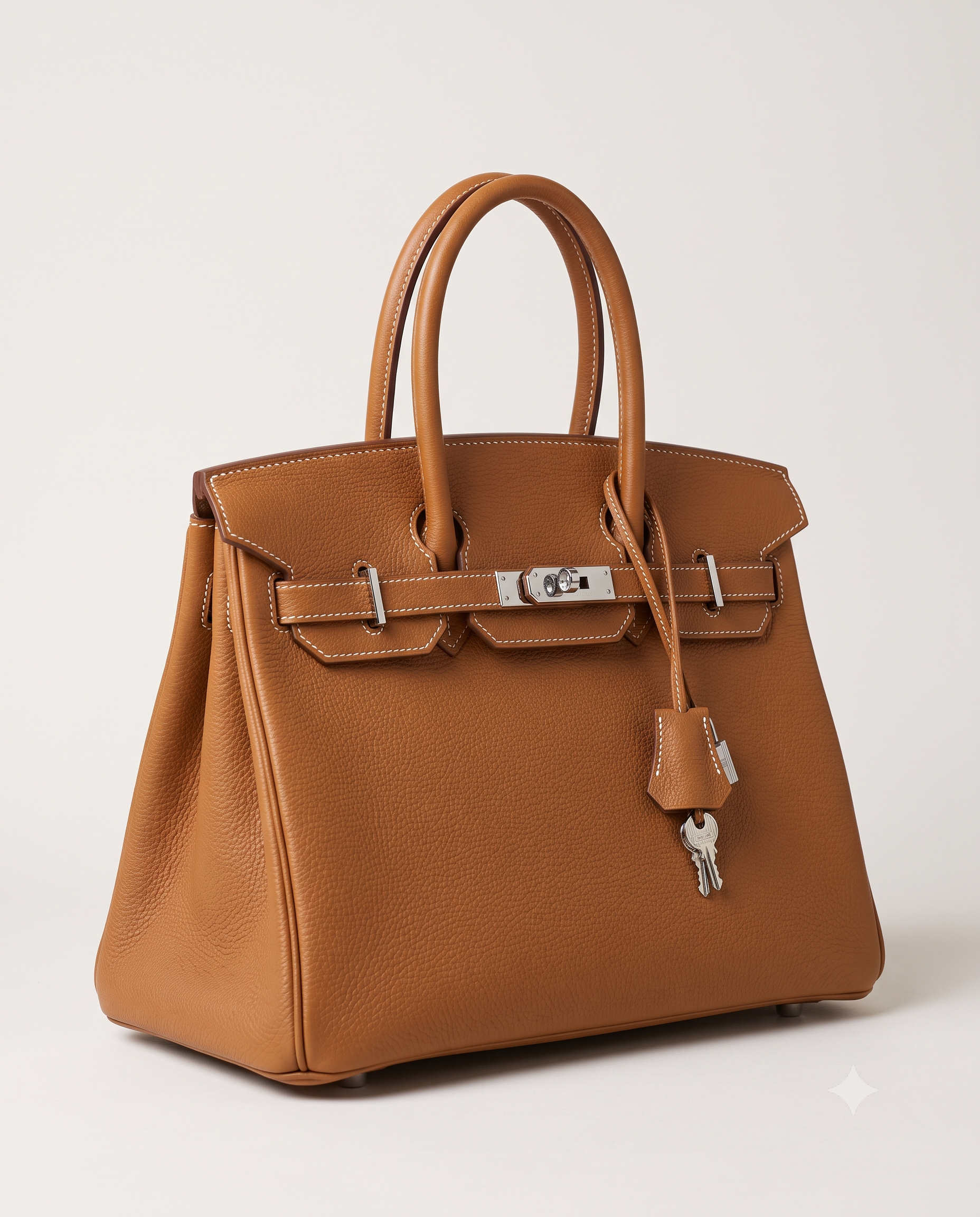 Certified pre-owned Hermès Birkin 30 in black Togo leather with polished gold hardware