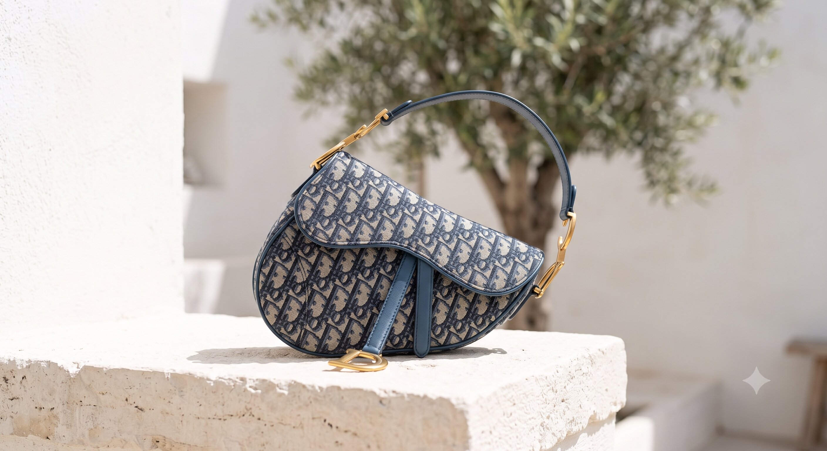 Pre-owned Dior Saddle Bag