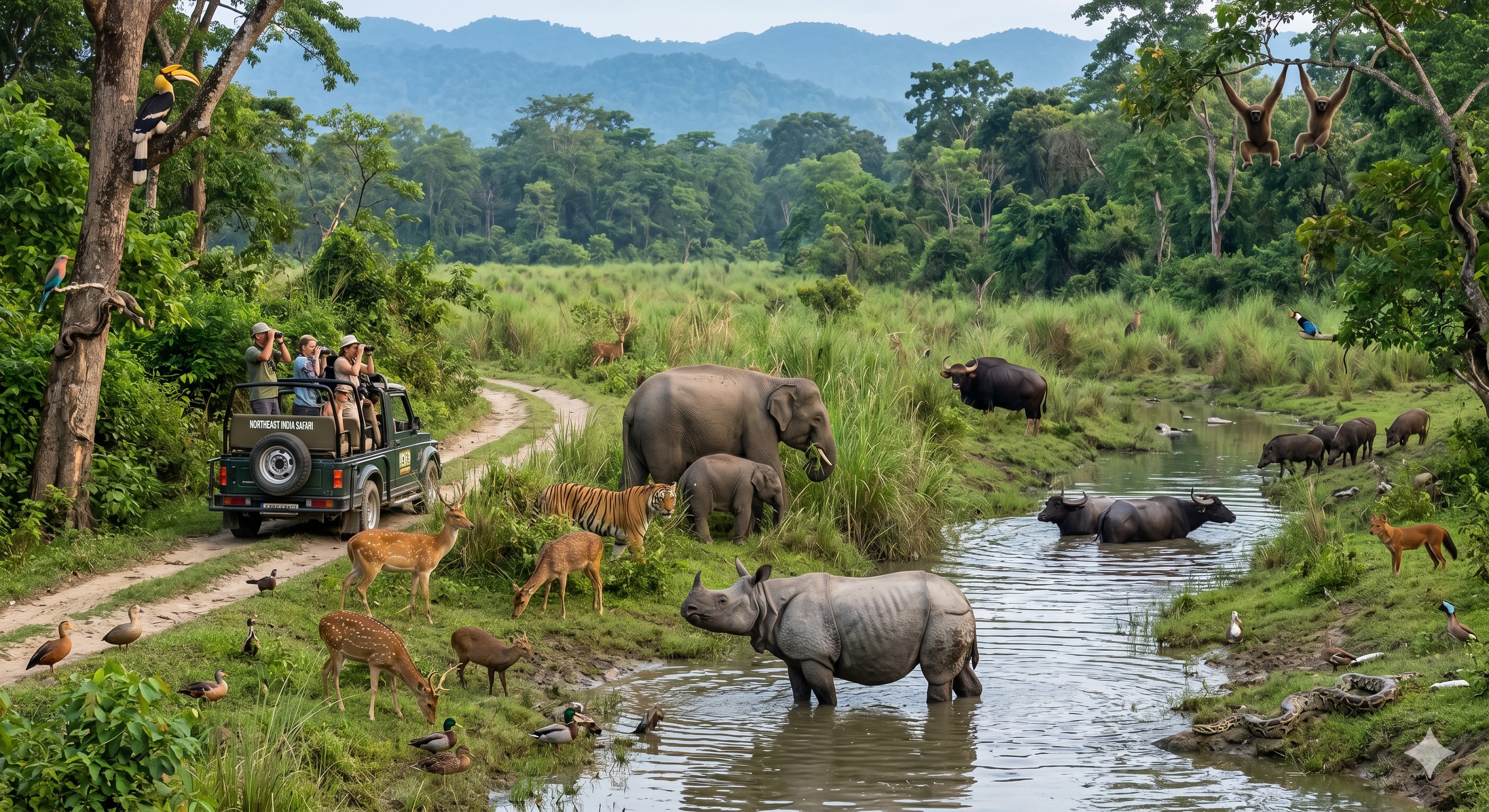 Curated Northeast India landscape 2