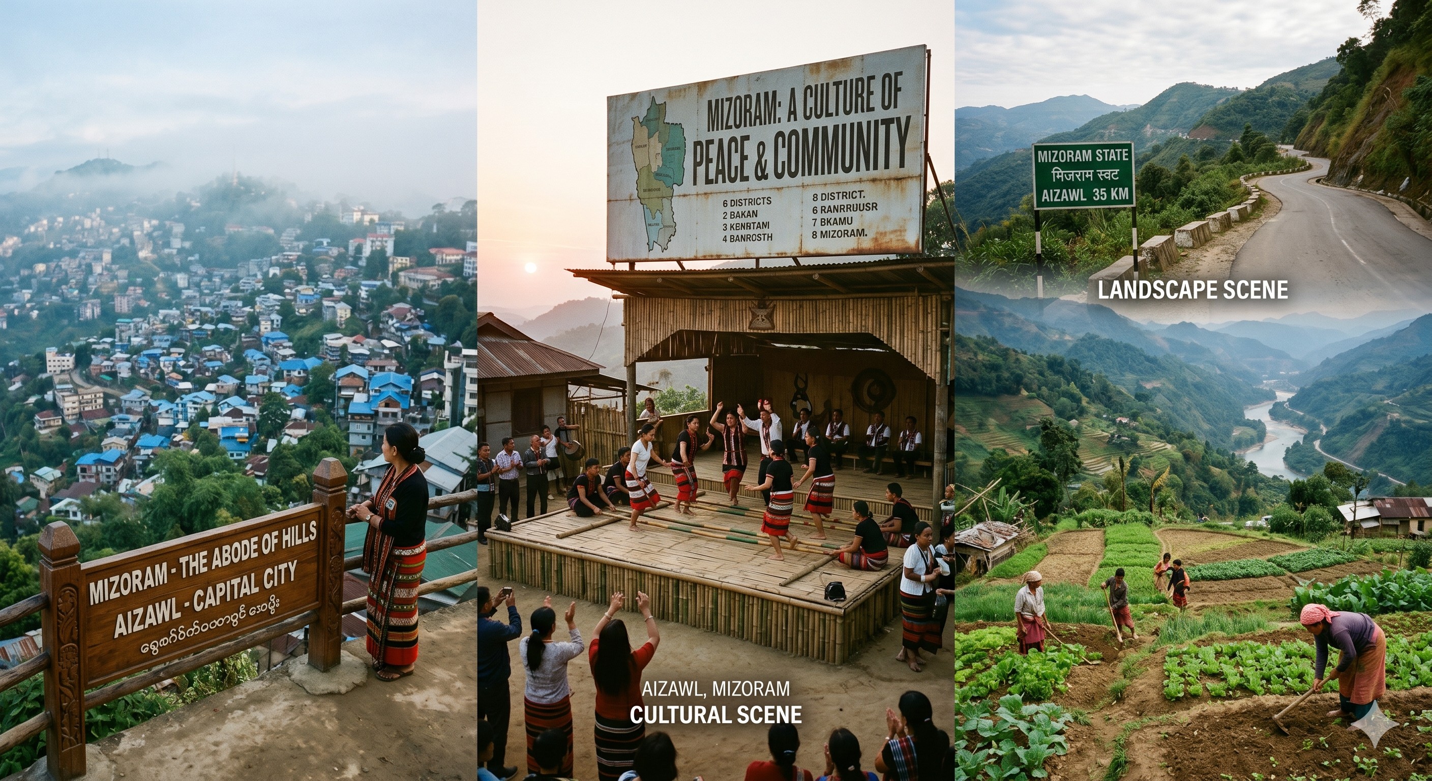 Curated Northeast India landscape 3