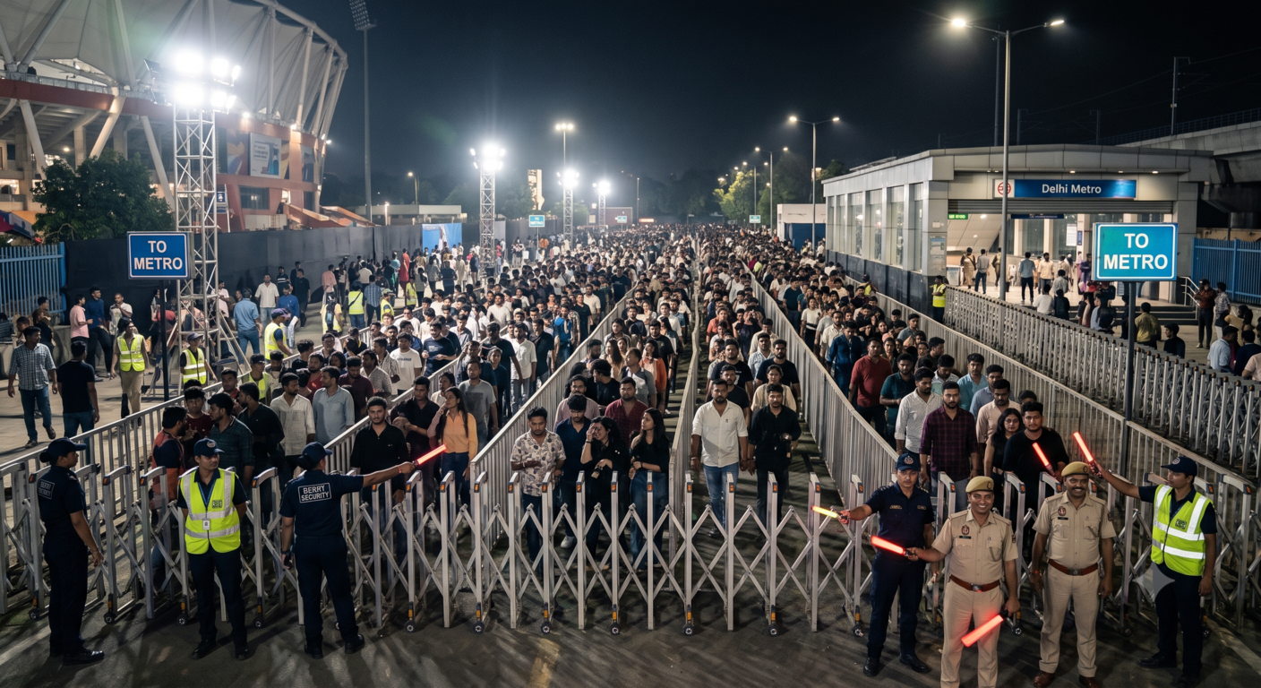 Systematic post-event crowd dispersal and egress
