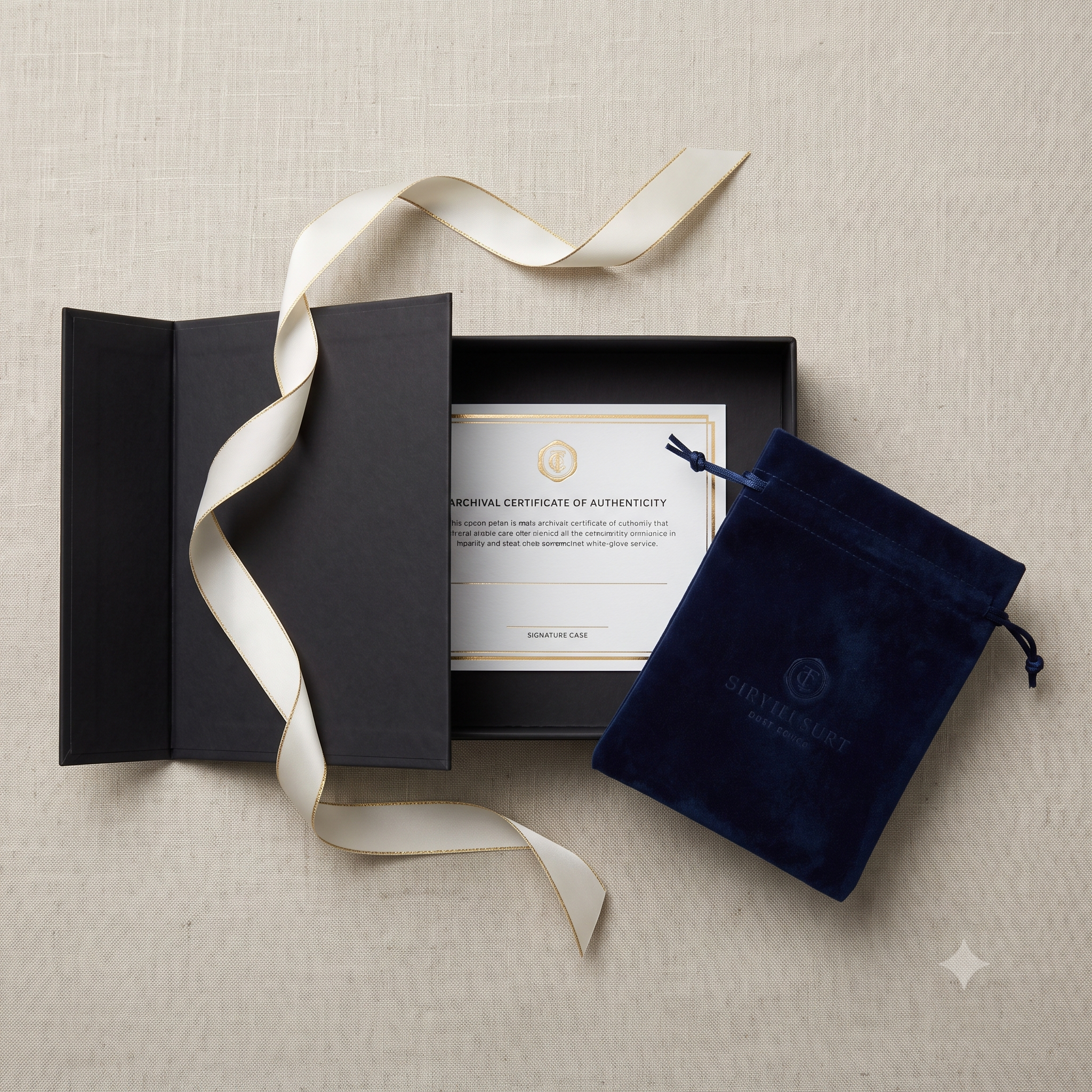 White-glove VIP hand delivery and unboxing experience of authenticated Hermès archive