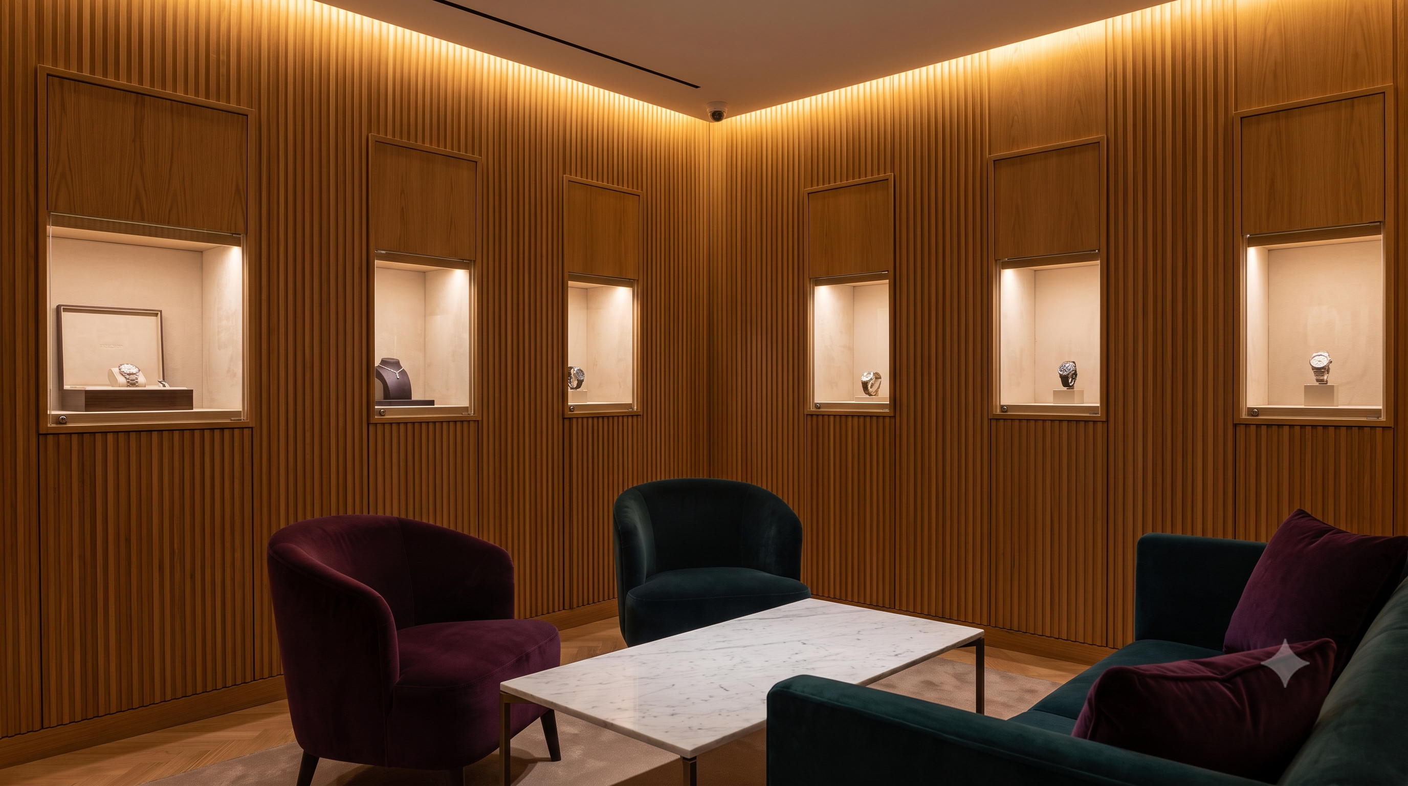 Private client appointment lounge at Schmickup Luxury Vault Guwahati