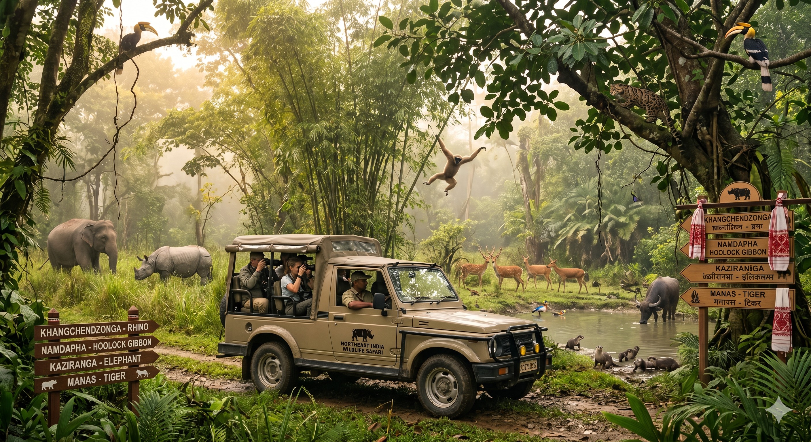 Curated Northeast India landscape 1