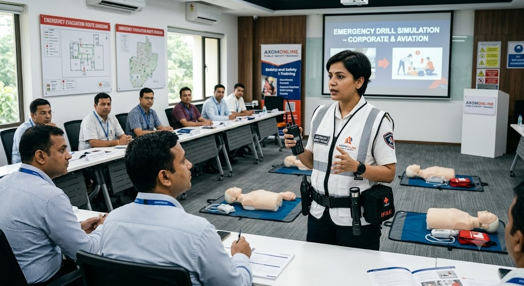 Aviation crisis management workshop running interactive emergency response tabletop simulations
