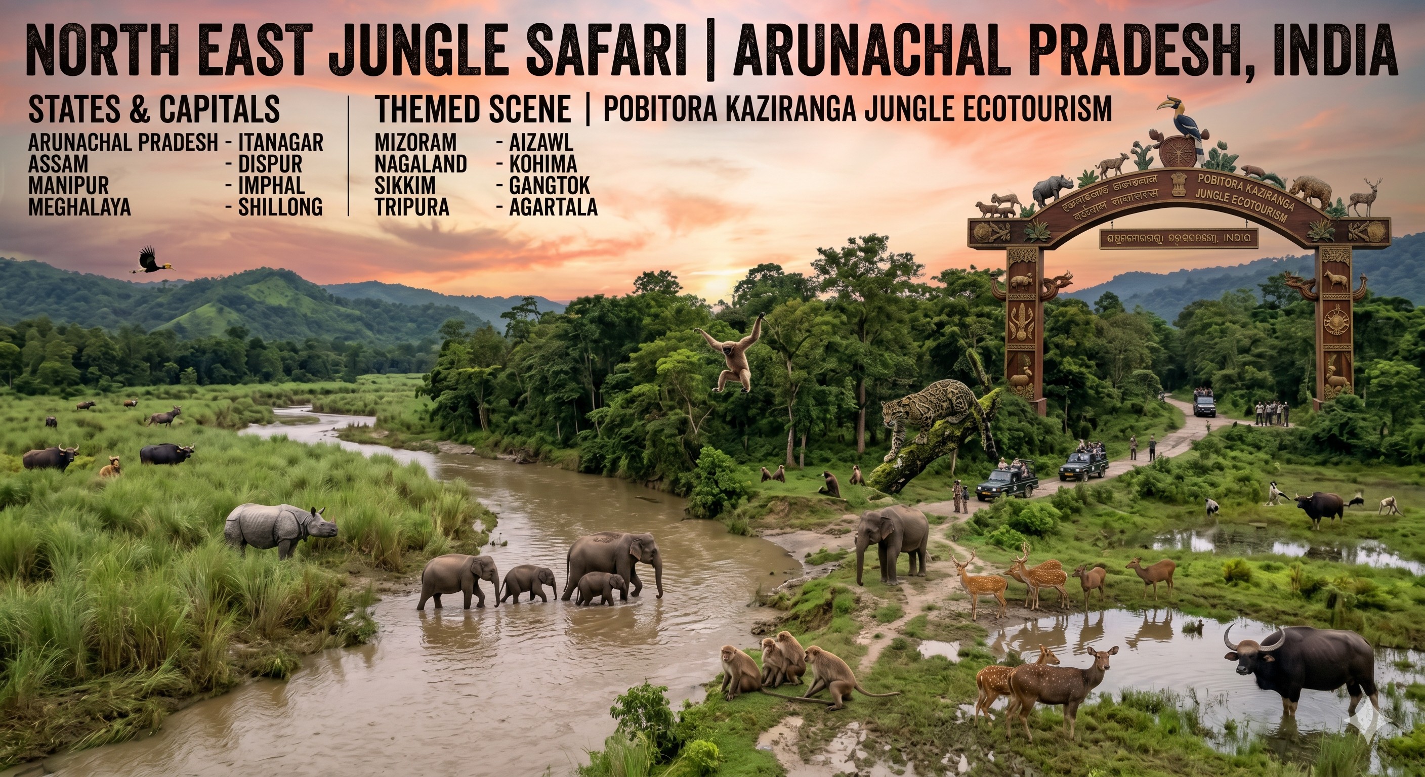 Curated Assam tea country journey
