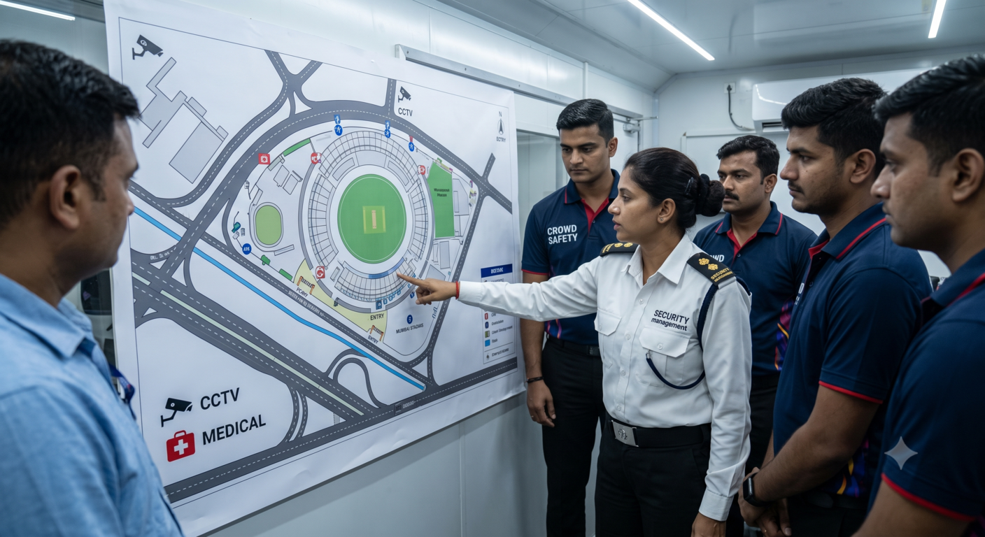 Multi-agency public safety coordination and strategic event briefing