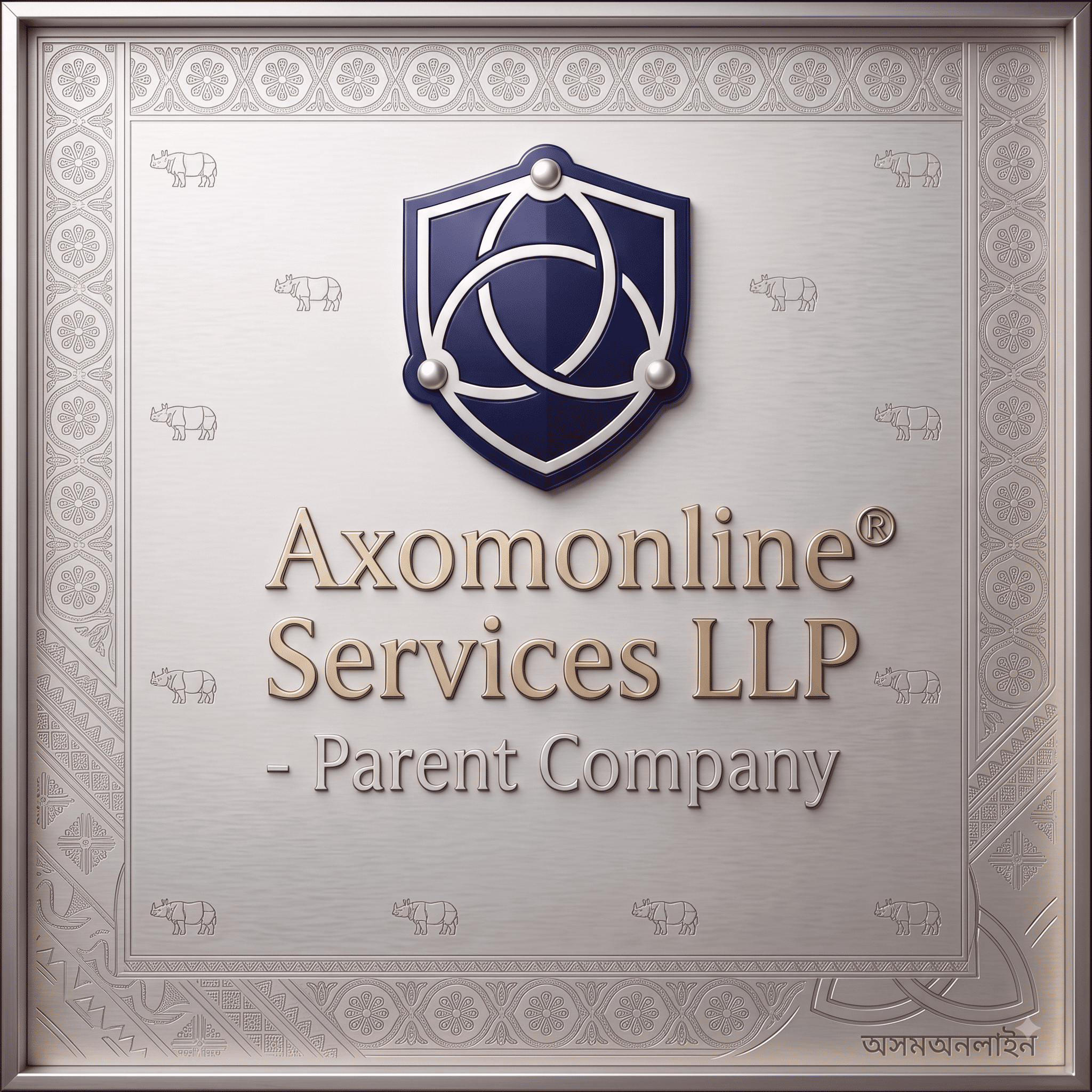 Axomonline Services LLP enterprise insignia